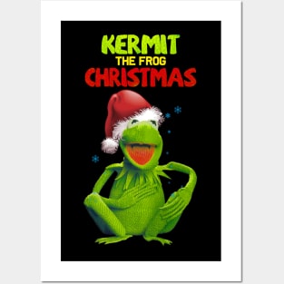 KERMIT THE FROG CHRISTMAS Posters and Art